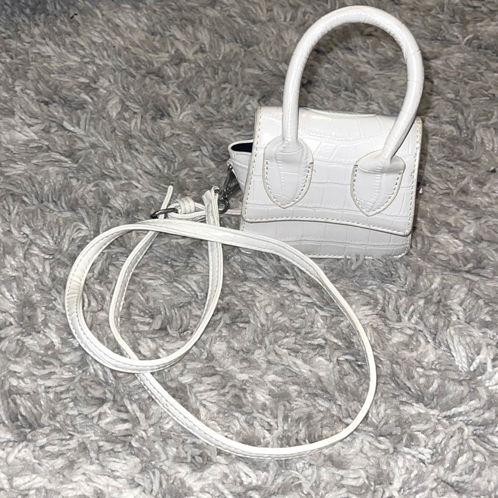 SHEIN white mini crossbody bag